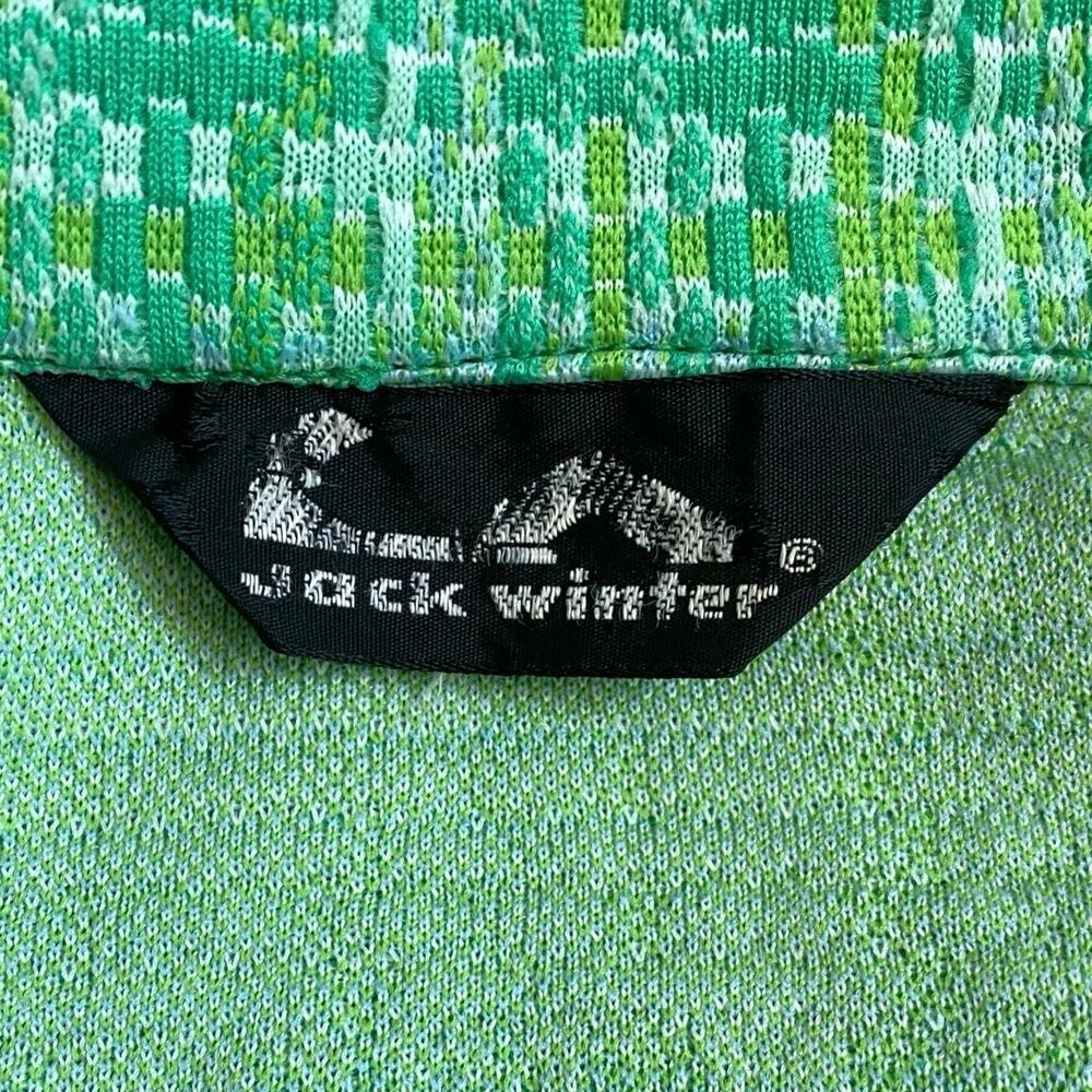 VTG 70s JACK WINTER Plaid Tweed Button Down Shirt Jacket Shacket Womens S / M‎ - Picture 7 of 10